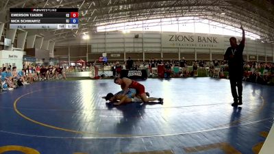 157 lbs Emerson Tjaden, Kansas vs Nick Schwartz, New Jersey