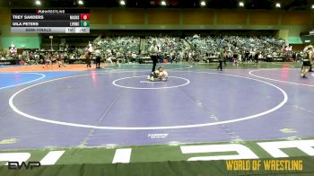43 lbs Semifinal - Trey Sanders, Mat Assassins vs Uila Peters, LV Bear Wrestling Club