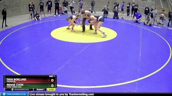 138 lbs Round 1 - Renae Cook, Viper Wrestling vs Taya Boklund, Thurston