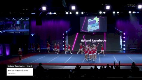 Holland Razorbacks - Rec Cheer [2023 Holland Razorbacks Day 1] 2023 Pop Warner National Cheer & Dance Championship