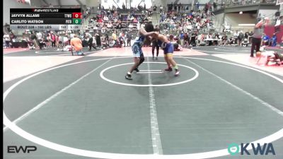 160 lbs Semifinal - Jayvyn Allami, Team Tulsa Wrestling Club vs Carlito Watson, Pitbull Wrestling Academy
