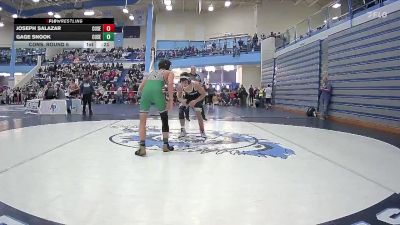 120 lbs Cons. Round 6 - Joseph Salazar, Syracuse vs Gage Snook, Syracuse
