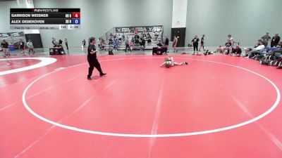 138 lbs Garrison Weisner, Ohio Gray vs Alex Oedekoven, South Dakota Blue