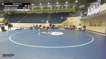 144 lbs Rr Rnd 7 - Alejandro Battiest, McLain vs Tag-Hee Crowels, Bartlesville High School