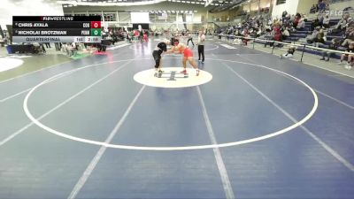 285 lbs Quarterfinal - Nicholai Brotzman, Pennsylvania College Of Technology vs Chris Ayala, Cortland