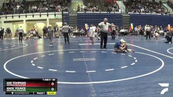 60 lbs Semifinal - Knox Younce, Bricktown Brawlers vs Axe Tompkins, Michigan Revolution