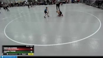 59 lbs Cons. Round 6 - Waylon Norris, Summit Wrestling Academy vs Mason Thome, Iowa