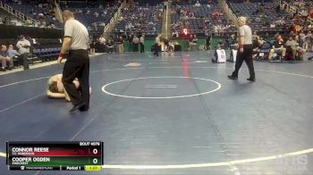 4A 170 lbs Champ. Round 1 - Connor Reese, T.C. Roberson vs Cooper Ogden, Pinecrest