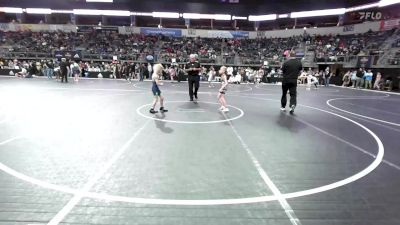 60 lbs Quarterfinal - Jodeci Gutierrez, Lockjaw Wrestling Club vs Abram Carney, Springdale Youth Wrestling Club