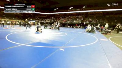 157 Class 3 lbs Semifinal - Aleksandr Careaga, Helias Catholic vs Gable Gross, St. Pius X (Kansas City)