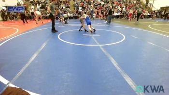 70 lbs Rr Rnd 3 - Ryker Roedenbeck, Tahlequah Wrestling Club vs Carsen Higgs, Claremore Wrestling Club