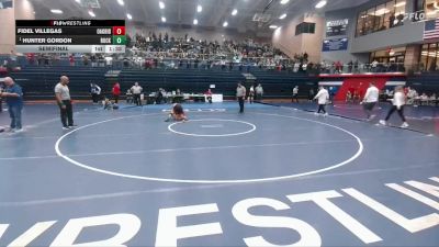 138 lbs Semifinal - Hunter Gordon, Rockwall vs Fidel Villegas, Conroe Oak Ridge