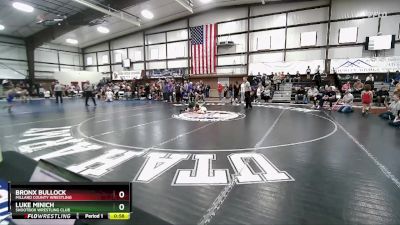 58 lbs Semifinal - Bronx Bullock, Millard County Wrestling vs Luke Minich, Shootbox Wrestling Club