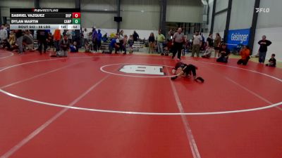 58 lbs Quarterfinal - Sabriel Vazquez, Shippensburg vs Dylan Martin, Camp Hill