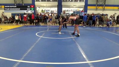 160 lbs Consy 2 - Gavin DuFour, Bellefonte vs Tyler Goughnour, Norwin
