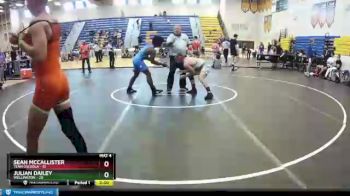 145 lbs Quarters & Wb (16 Team) - Julian Dailey, Wellington vs Sean McCallister, Team Osceola