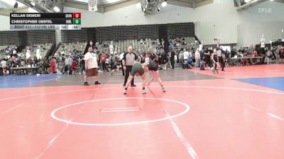 117-H2 lbs Semifinal - Kellan Demeri, Savage Wrestling Academy vs Christopher Oertel, Ridley