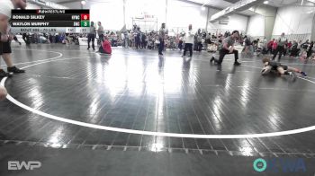 70 lbs Rr Rnd 2 - Ronald Silkey, Hilldale Youth Wrestling Club vs Waylon Murphy, Salina Wrestling Club