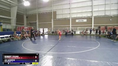 215 lbs Semis & 1st Wrestleback (8 Team) - Robert Young, Oklahoma Outlaws Blue vs Oz Nowick, Colorado