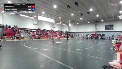 145 lbs Round 4 (12 Team) - Haylee Ray, Heartland Eagles vs Alexis Chavez, Rough Riders