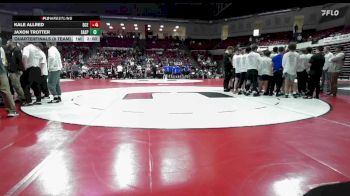 190 lbs Quarterfinals (8 Team) - Junior Youmbi, DEER CREEK (ED) vs Jaxon Trotter, SAND SPRINGS