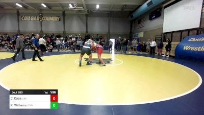 288 lbs Round Of 32 - Christian Case, Liberty (NV) vs Kaydon Williams, Corner Canyon (UT)