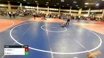 50 lbs Quarterfinal - Gavin Valesky, Swamp Monsters vs Riddic Bunn, Empire WC