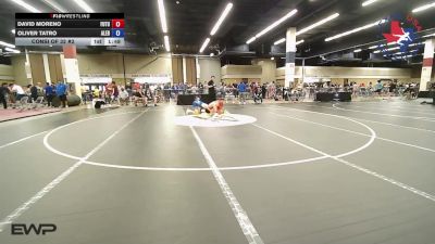 144 lbs Consi Of 32 #2 - David Moreno, Future Champs Of Texas/Southside Wrestling Club vs Oliver Tatro, Aledo High School Wrestling