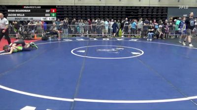 85 lbs Consi Of 8 #2 - Ryan Boardman, Shippensburg vs Jacob Wills, Odenton