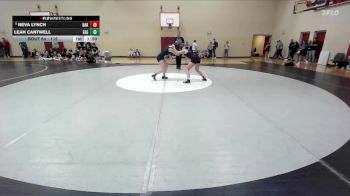 115 lbs Champ. Round 1 - Neva Lynch, Baker vs Leah Cantwell, Eagle