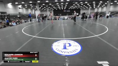 70 lbs Cons. Round 3 - Benjamin Johnson, Minnesota vs Hunter Marx, 605Grapplers Wrestling Club