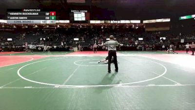 120 lbs Cons. Round 2 - Kenneth Bockelman, EMPA vs Justin Smith, FOWCA