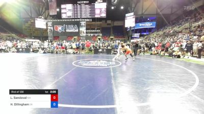 152 lbs Rnd Of 128 - Landon Sandoval, New Mexico vs Henry Dillingham, Oregon