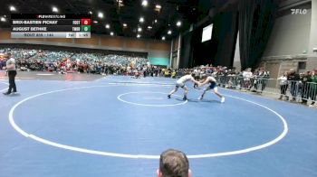 144 lbs Champ. Round 2 - August Bethke, Twelve Bridges vs Brix-Bastien Pichay, Foothill
