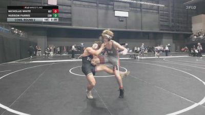 149 lbs Cons. Round 2 - Nicholas White, Northern Oklahoma College-Tonkawa vs Hudson Farris, Cowley College