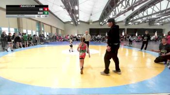 50 lbs Rr Rnd 5 - Madison Dragon, ICWL Bruisers Girls vs Sunny Manning, Lady Assassins