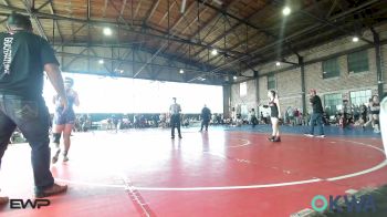 126 lbs Semifinal - Lillian Klarich, Sperry Wrestling Club vs Payton Patrick, Coweta Tiger Wrestling