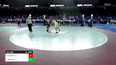 285 lbs Round Of 32 - Oliver Knight, Wellesley vs Jheyder Mendez, Haverhill