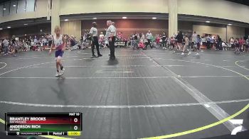 50 lbs Semifinal - Brantley Brooks, Mat Psychos vs Anderson Rich, Belding