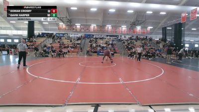 285 lbs Semifinal - Dorian Crosby, Gannon vs Gavin Harper, Wheeling