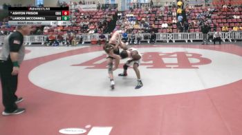 157 lbs 5th Place Match - Ashton Frison, Christian Brothers High School vs Landon McConnell, Goodpasture Christian School