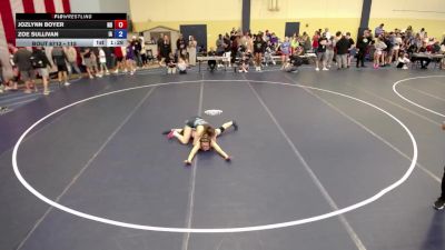 115 lbs Cons. Round 2 - Jozlynn Boyer, ND vs Zoe Sullivan, IA