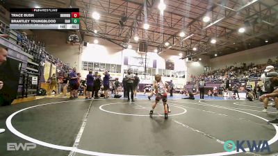 55 lbs Final - Trace Bush, Skiatook Youth Wrestling vs Brantley Youngblood, Raw Wrestling Club