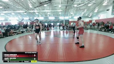 174 lbs Finals (2 Team) - Kenny Snyder, Findlay vs Cole Hernandez, Western Colorado