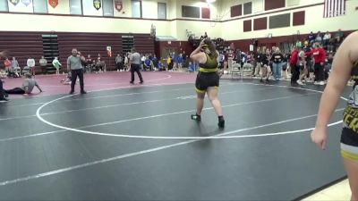 JV-27 lbs Round 2 - Lainee Waggener, Center Point-Urbana vs Zoey Dods, Vinton-Shellsburg