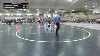 55 lbs 3rd Place Match - Hank Stinnett, Higher Calling Wrestling vs Sebastian Cooper, Rabbit Wrestling Club