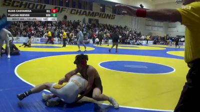 135 lbs Consi Of 8 #1 - Elias Castaneda, Bella Vista vs Lucas Reeves, Bergen Catholic (NJ)