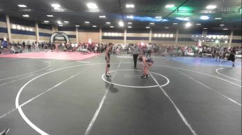 102 lbs Quarterfinal - Michael Castro, Outlaws WC vs Zander Rogers, Pounders WC