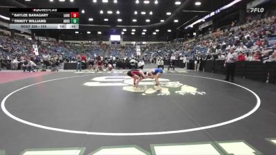 105 lbs Cons. Round 3 - Trinity Williams, Andover Hs vs Baylee Baragary, Lansing HS