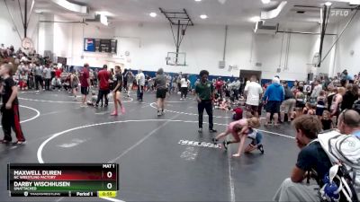 55 lbs Cons. Round 1 - Darby Wischhusen, Unattached vs Maxwell Duren, NC Wrestling Factory